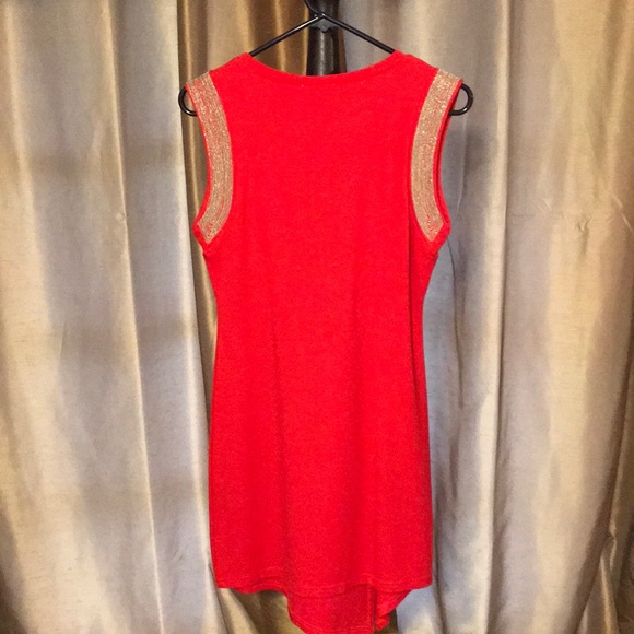 Red Cocktail Dress - Picture 5 of 5